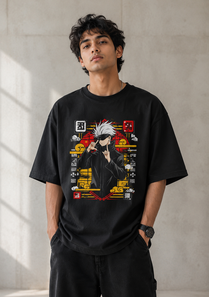 Satoru Gojo Unisex Oversized Standard T-Shirt