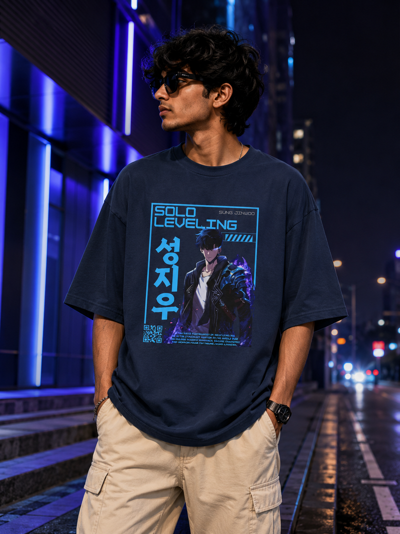 Solo Leveling Unisex Oversized Standard T-Shirt