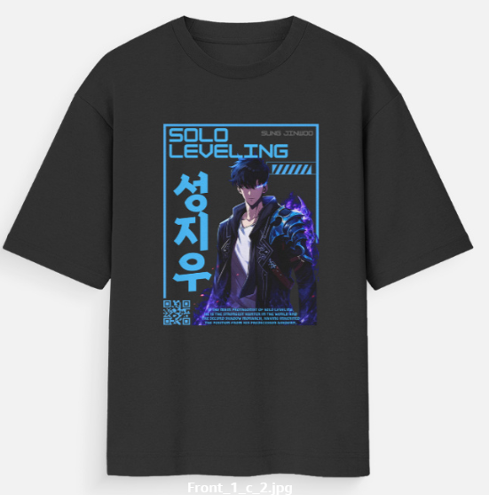 Solo Leveling Unisex Oversized Standard T-Shirt