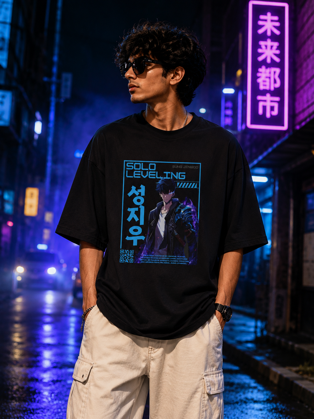 Solo Leveling Unisex Oversized Standard T-Shirt