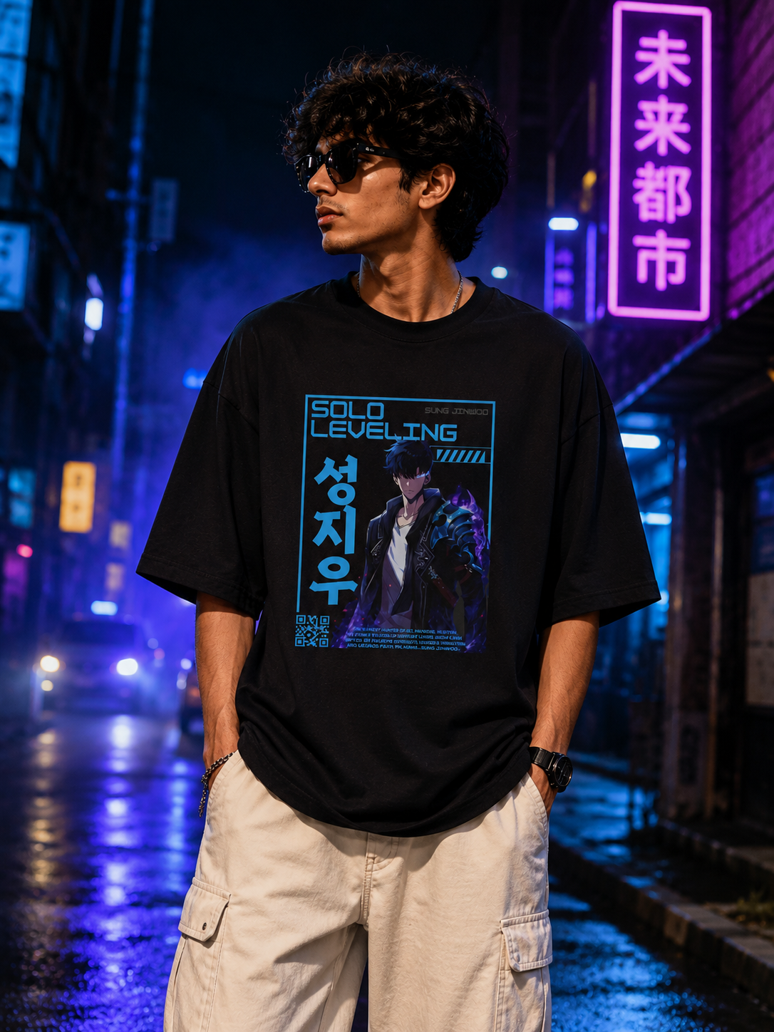 Solo Leveling Unisex Oversized Standard T-Shirt