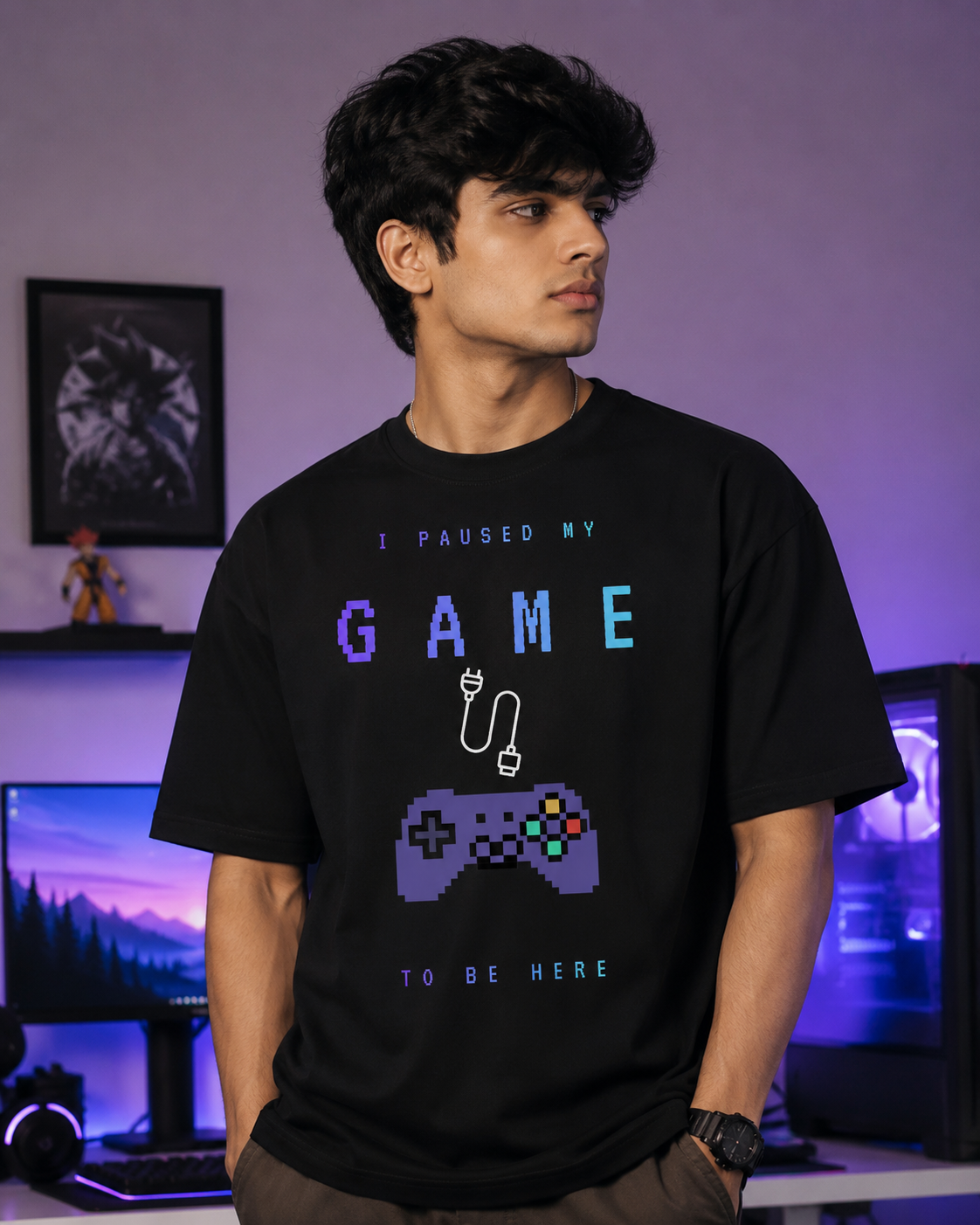 Game Aesthetic Unisex Classic Crew T-Shirt